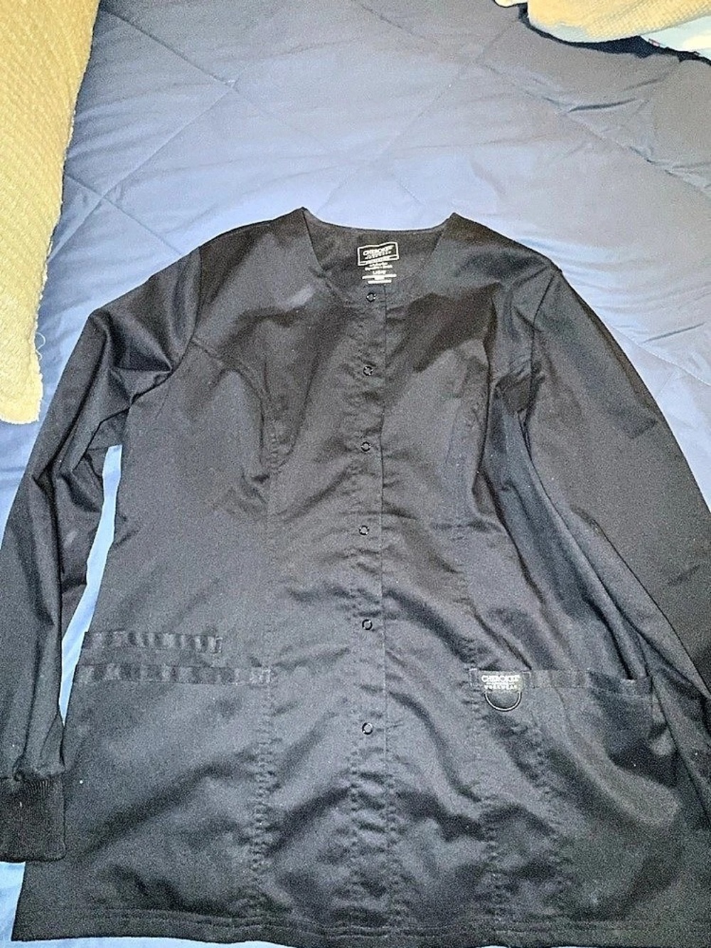 Black & white Cherokee scrub jackets